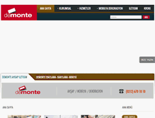 Tablet Screenshot of demonte-ahsap.com
